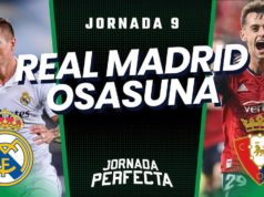 Alineaciones Probables Real Madrid - Osasuna jornada 9