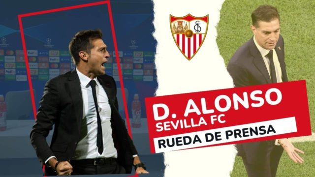 Rueda de Prensa Diego Alonso (Sevilla FC)