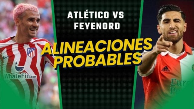 Atlético de Madrid alineación probable Champions