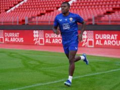 Oficial: Akieme deja el Almería y ficha por el Lens Sergio Akieme, listo para volver a jugar con el Almería