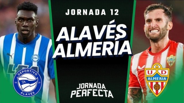 Alineaciones Probables Alavés - Almería jornada 12