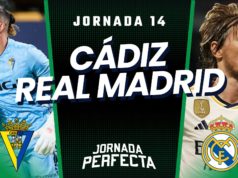 Alineaciones Probables Cádiz - Real Madrid jornada 14 LaLiga