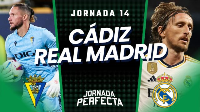 Alineaciones Probables Cádiz - Real Madrid jornada 14 LaLiga