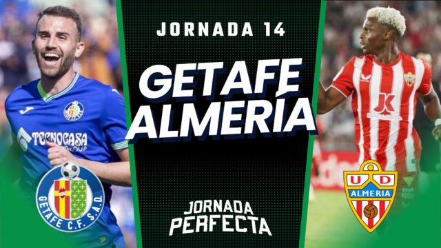 Alineaciones Probables Getafe - Almería jornada 14 LaLiga