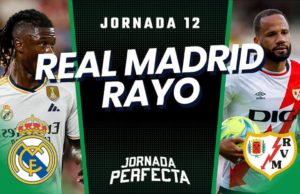 Alineaciones Probables Real Madrid - Rayo jornada 12