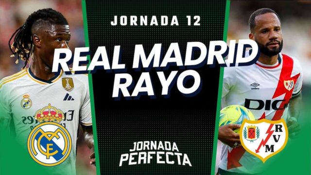 Alineaciones Probables Real Madrid - Rayo jornada 12