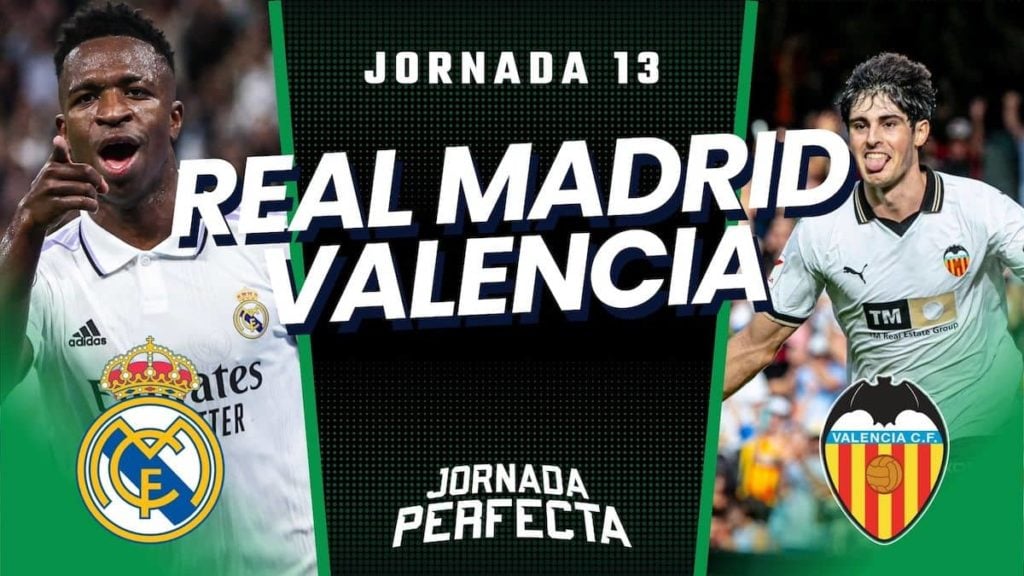 Alineaciones de valencia c. f. contra real madrid