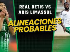 Betis alineación probable Europa League