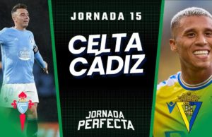 Alineaciones Probables Celta - Cádiz jornada 15 LaLiga