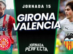 Alineaciones Probables Girona - Valencia jornada 15 LaLiga