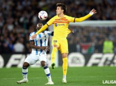 Hamari Traoré y Joao Félix disputan un balón en un partido de Liga