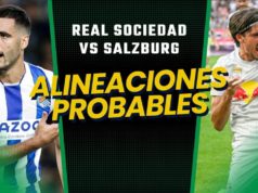 Real Sociedad alineación probable Champions