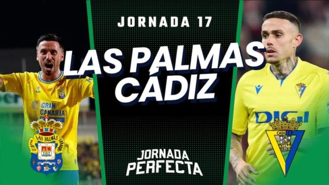 Alineaciones Probables Las Palmas - Cádiz jornada 17 LaLiga