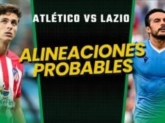 Atlético alineación probable Champions