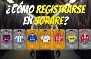 cómo registrarse en Sorare