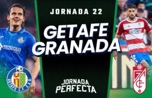 Alineaciones Probables Getafe - Granada jornada 22 LaLiga