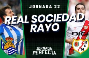Alineaciones Probables Real Sociedad - Rayo jornada 22 LaLiga