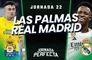 Alineaciones Probables Las Palmas - Real Madrid jornada 22 LaLiga