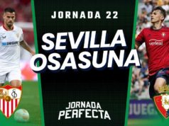 Alineaciones Probables Sevilla - Osasuna jornada 22 LaLiga