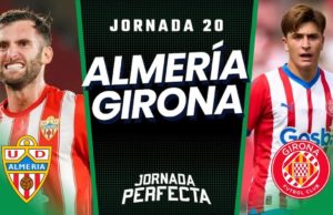 Alineaciones Probables Almería - Girona jornada 20 LaLiga