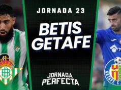 Alineaciones Probables Betis - Getafe jornada 23 LaLiga