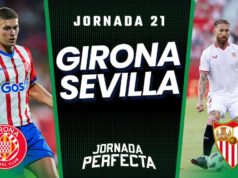 Alineaciones Probables Girona - Sevilla jornada 21 LaLiga