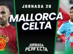 Alineaciones Probables Mallorca - Celta jornada 20 LaLiga