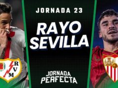 Alineaciones Probables Rayo - Sevilla jornada 23 LaLiga