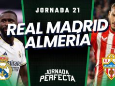 Alineaciones Probables Real Madrid - Almería jornada 21 LaLiga