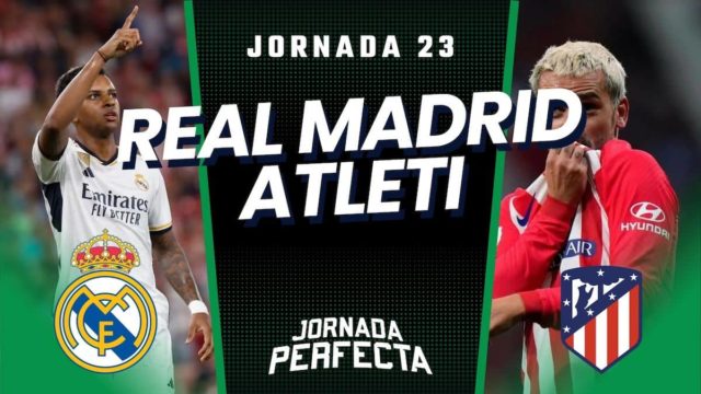 Alineaciones Probables Real Madrid - Atleti jornada 23 LaLiga