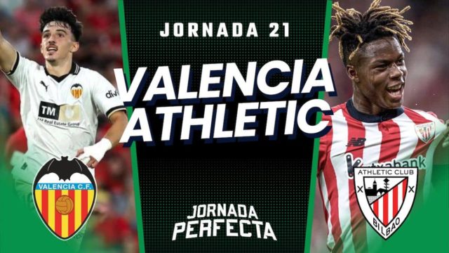 Alineaciones Probables Valencia - Athletic jornada 21 LaLiga