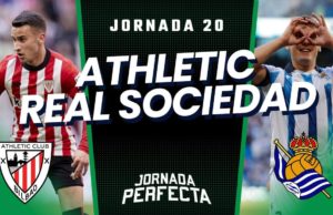 Alineaciones Probables Athletic - Real Sociedad jornada 20 LaLiga