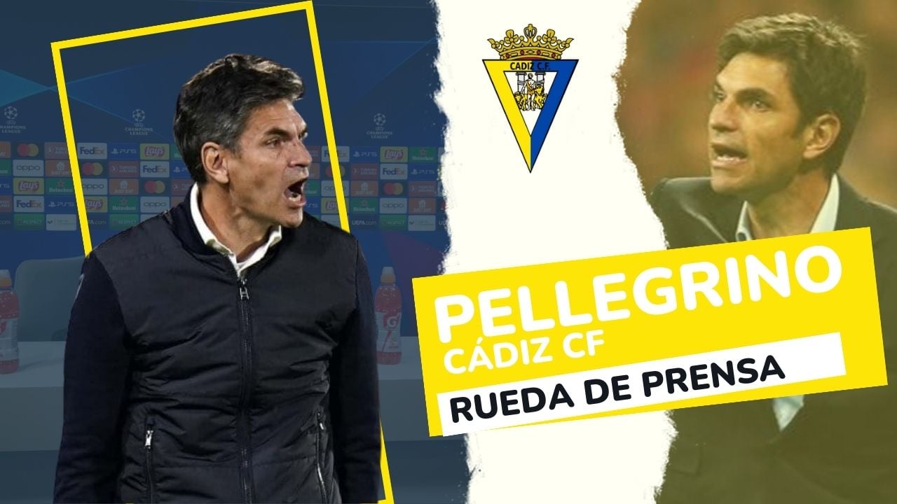 Pellegrino Rueda de Prensa Cádiz