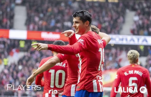 Morata gol LaLiga Atleti