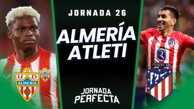 Alineaciones Probables Almería - Atlético jornada 26 LaLiga