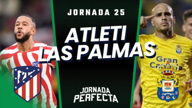 Alineaciones Probables Atleti - Las Palmas jornada 25 LaLiga