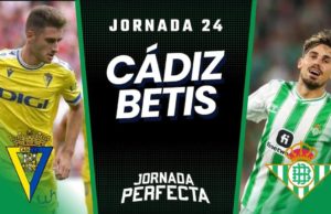 Alineaciones Probables Cádiz - Betis jornada 24 LaLiga