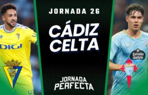 Alineaciones Probables Celta - Cádiz jornada 26 LaLiga