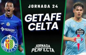 Alineaciones Probables Getafe - Celta jornada 24 LaLiga