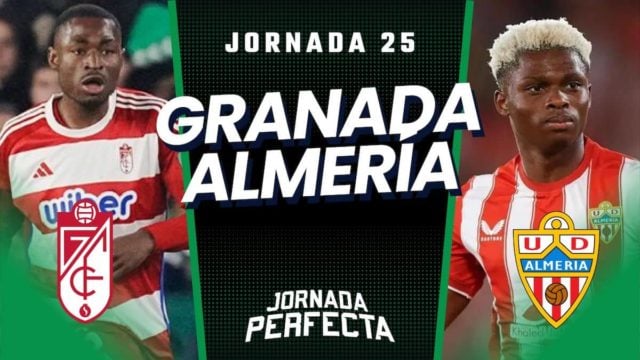Alineaciones Probables Granada - Almería jornada 25 LaLiga