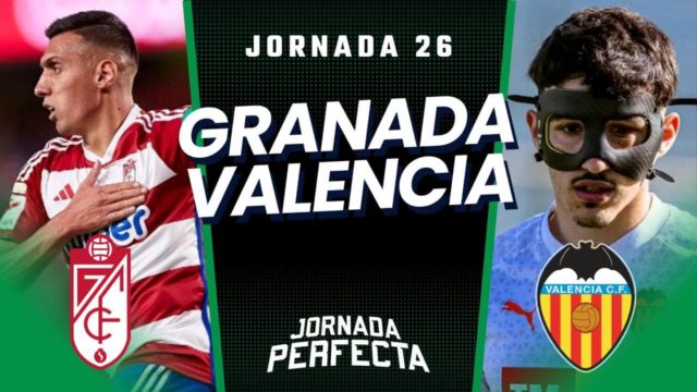 Alineaciones Probables Granada - Valencia jornada 26 LaLiga