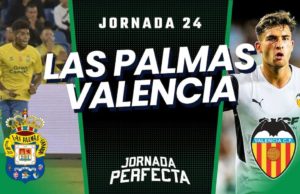 Alineaciones Probables Las Palmas - Valencia jornada 24 LaLiga