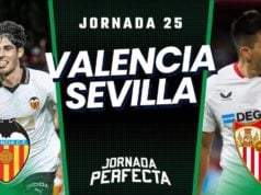 Alineaciones Probables Valencia - Sevilla jornada 25 LaLiga