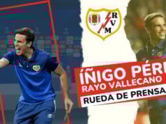 Rueda de Prensa Íñigo Pérez (Rayo Vallecano)