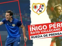 Rueda de Prensa Íñigo Pérez (Rayo Vallecano)