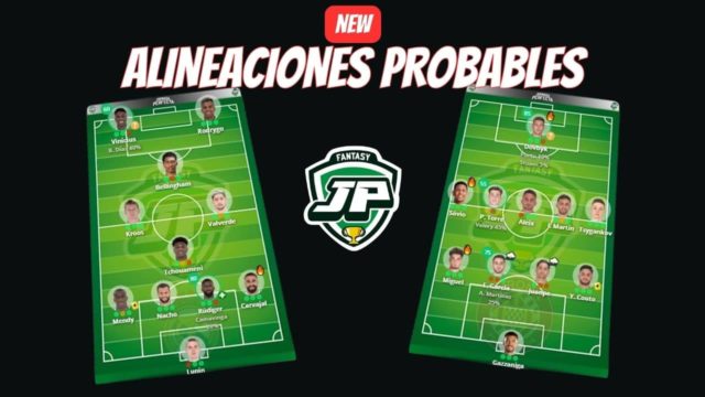 Nuevas Alineaciones Probables - Jornada Perfecta