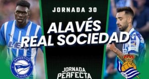 Alineaciones Probables Alavés - Real Sociedad jornada 30 LaLiga.