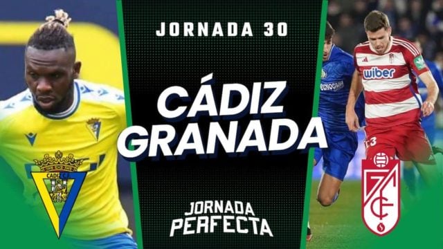 Alineaciones Probables Cádiz - Granada jornada 30 LaLiga