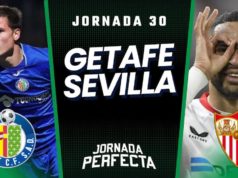 Alineaciones Probables Getafe - Sevilla jornada 30 LaLiga.