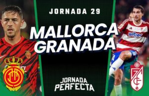 Alineaciones Probables Mallorca - Granada jornada 29 LaLiga